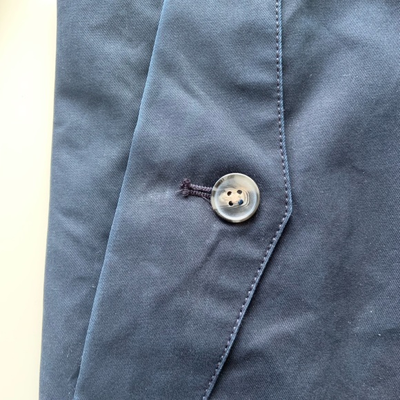 Gap navy trench coat - Picture 6 of 9